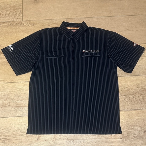 Harley-Davidson Other - Harley Davidson Men's Size Large Work Shirt Short Sleeves Screamin' Eagle